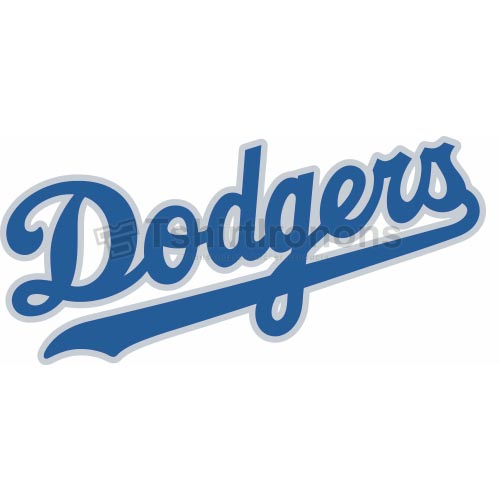 Los Angeles Dodgers T-shirts Iron On Transfers N1668 - Click Image to Close